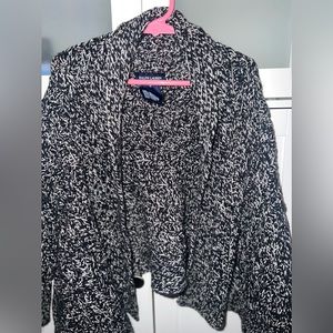 Black & White Toddler Ralph Lauren Cardigan